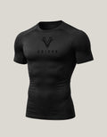 VOIDX8 Stealth Compression Tee (Full Black)